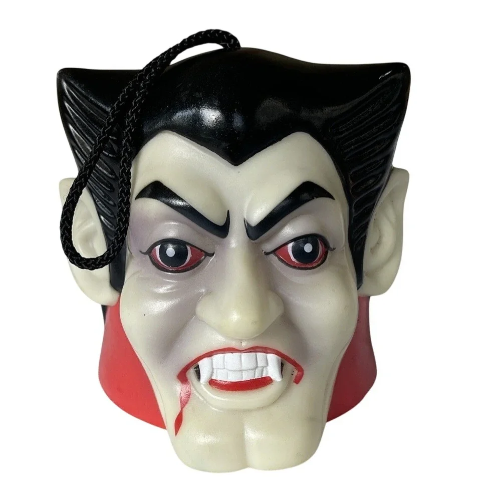 Vtg Sonic Control Hanging Halloween Vampire Shaking Flashing Light‎ Sound Scary
